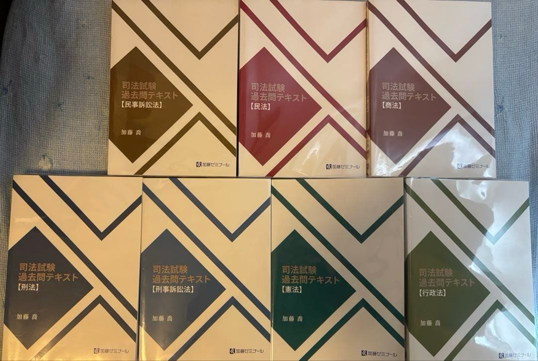 加藤ゼミナール 司法試験過去問 2024年度 令和6年分まで掲載