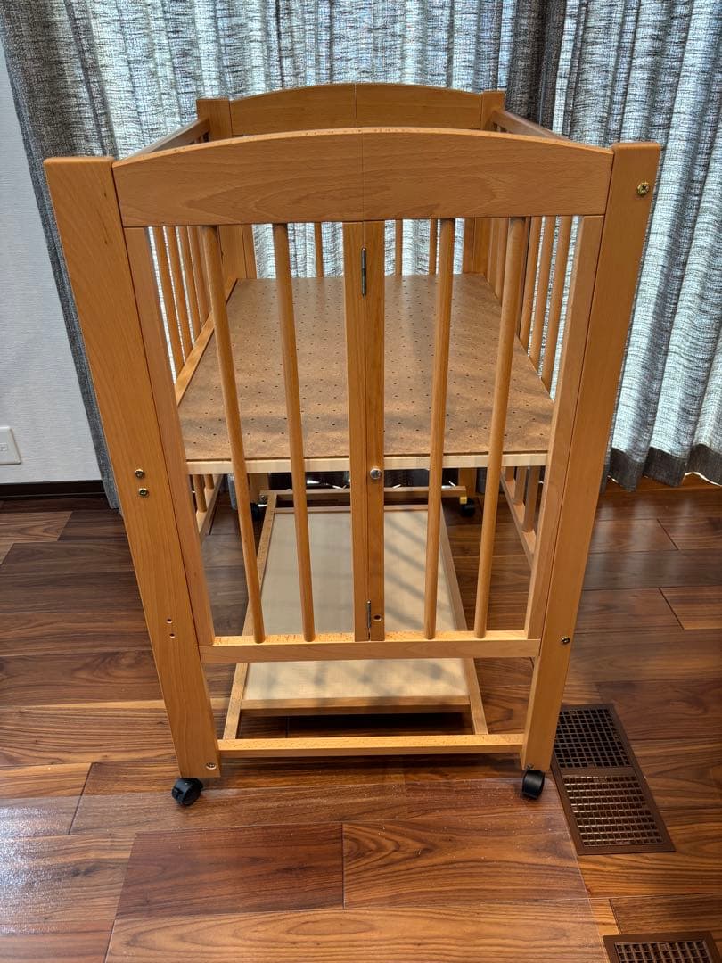 スリーピー　日本製 ベビーベッド 「ミニ ワンタッチハイベッド プチ」