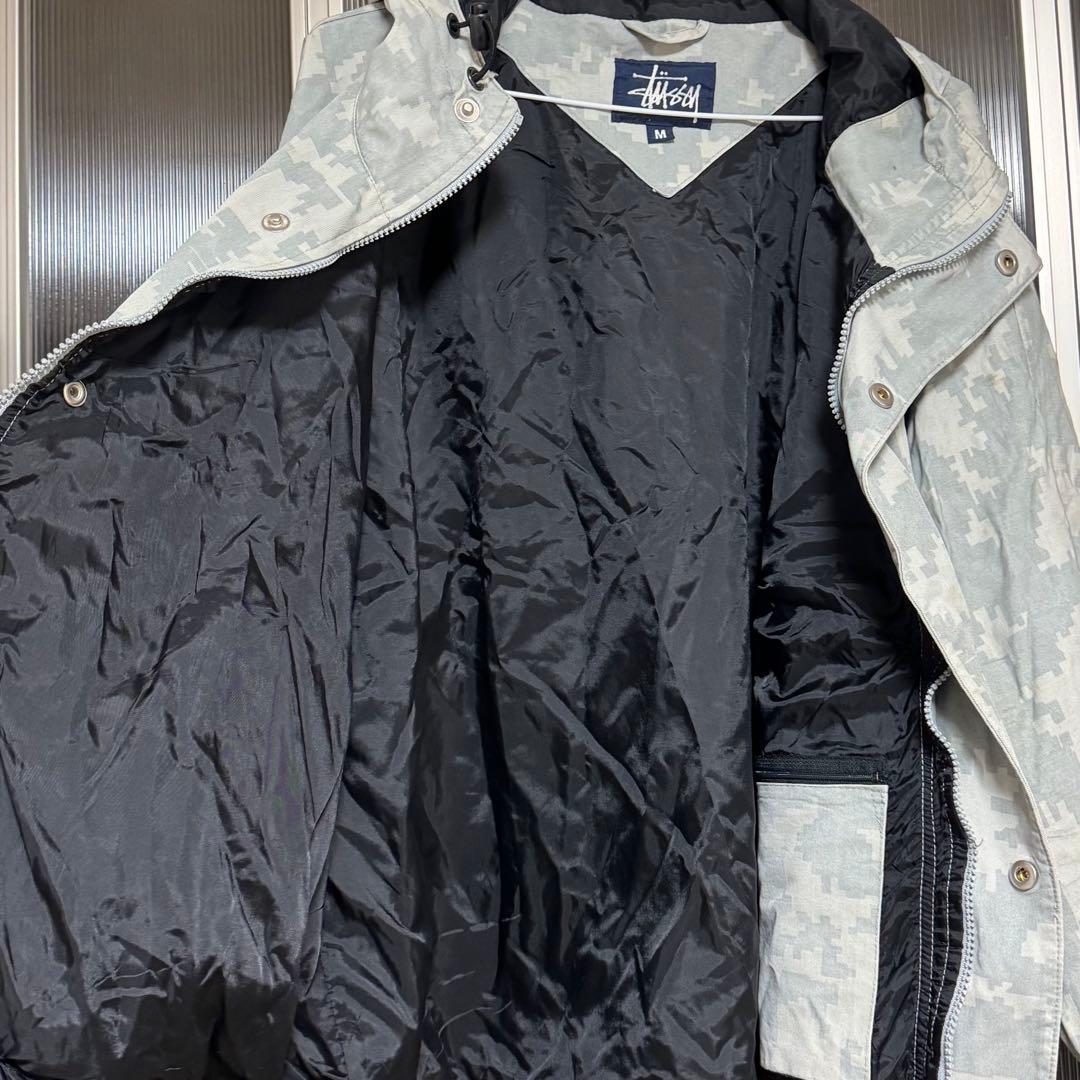 STUSSY 90s ジャケット カモフラ Mサイズ