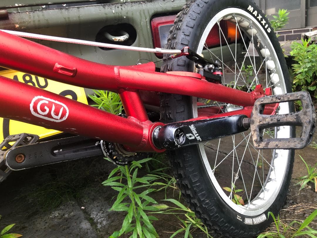 ☆日本人の体格に合う24インチ☆GU 24インチ トライアル自転車