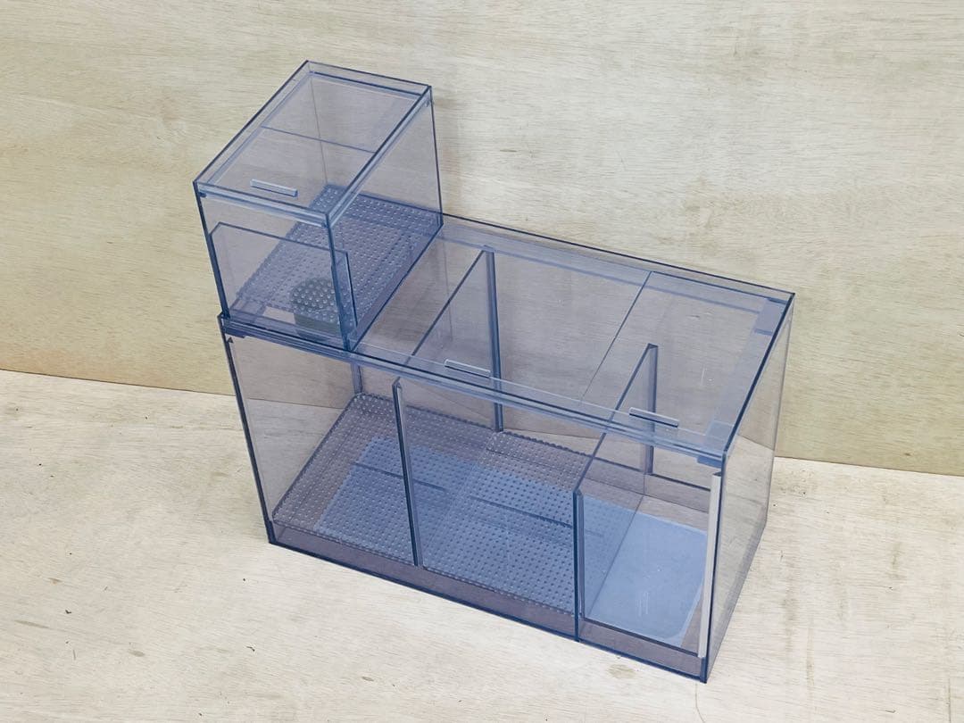 一台限定　400×200×300㎜オーバーフロー水槽用塩ビ濾過槽