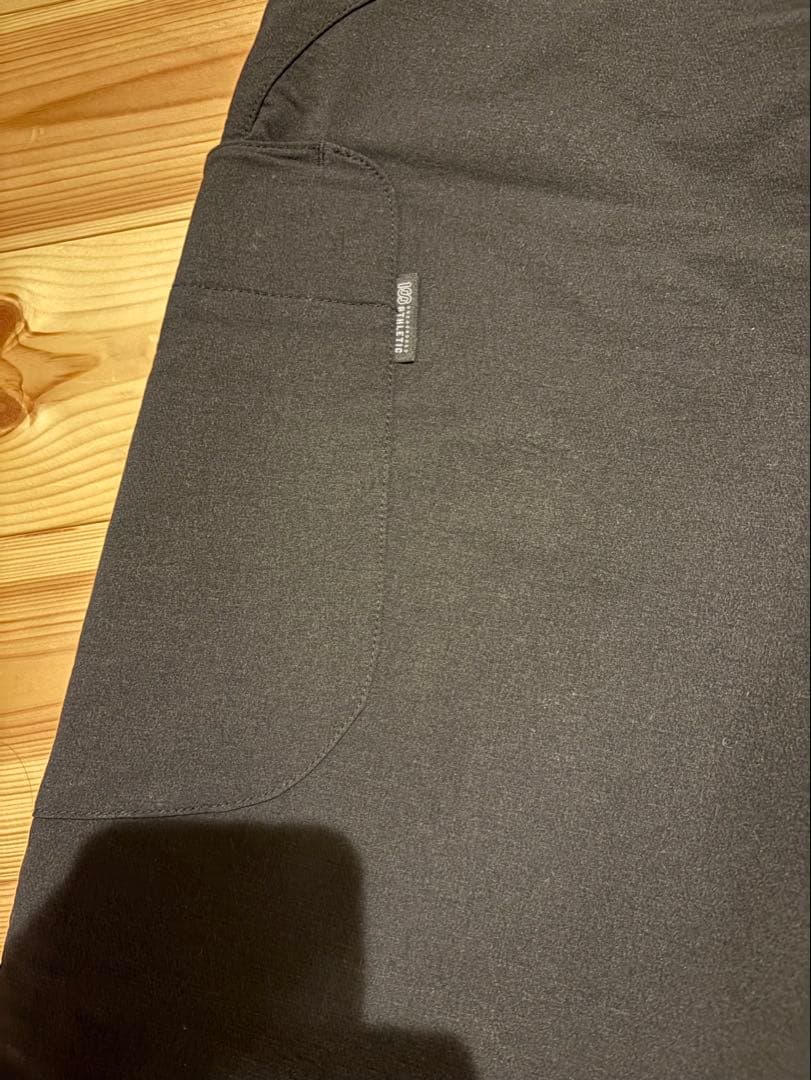 100A SIDE POCKET WARM UP PANTS M 黒