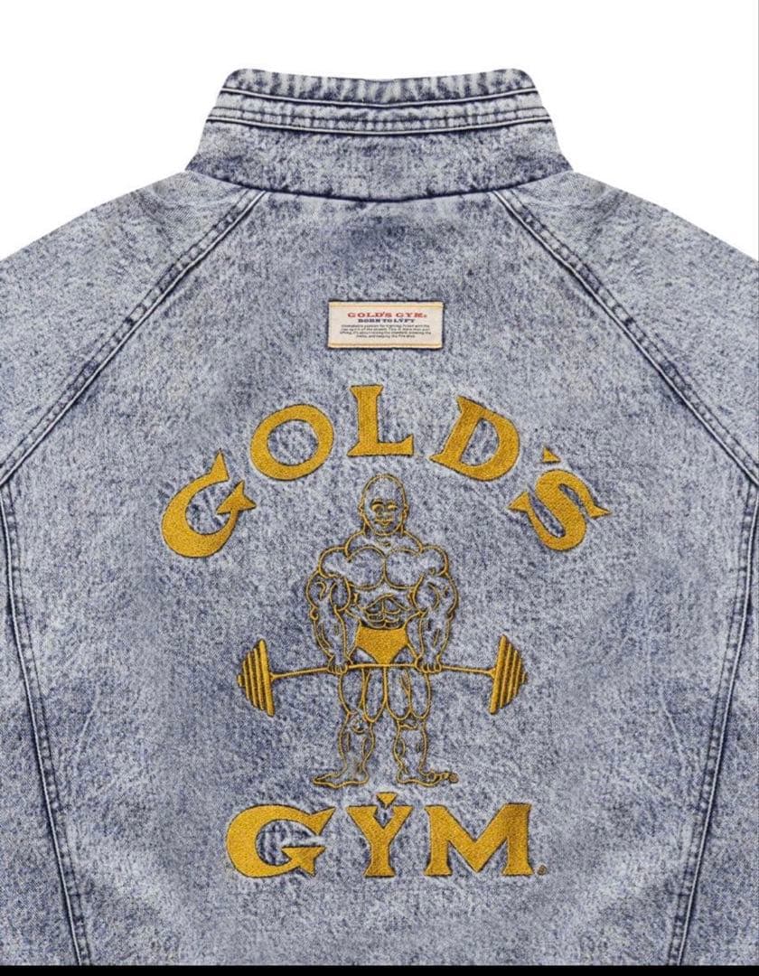 LYFT GOLD'S GYM デニムジャケット S 新品