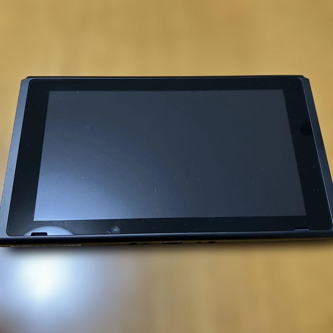 【美品】　Nintendo Switch 本体 青/赤 ジョイコン付き　強化版