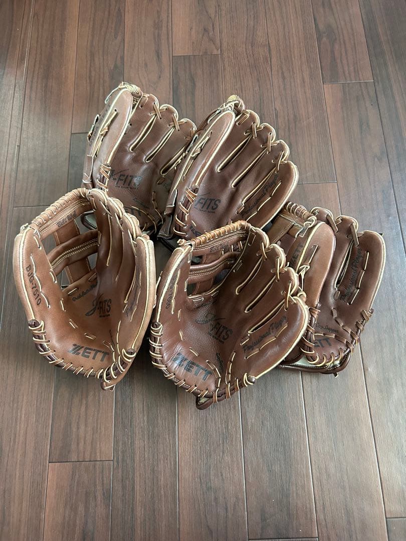 ZETT 軟式野球グローブ 5個セット