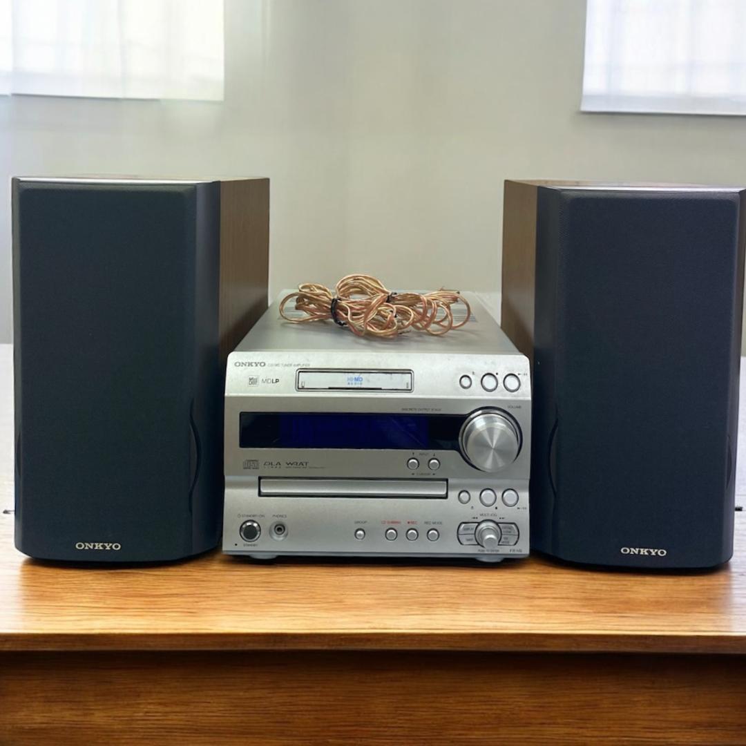 ONKYO　FR-N9　CD MDチューナーアンプ　スピーカーセット　オンキョー