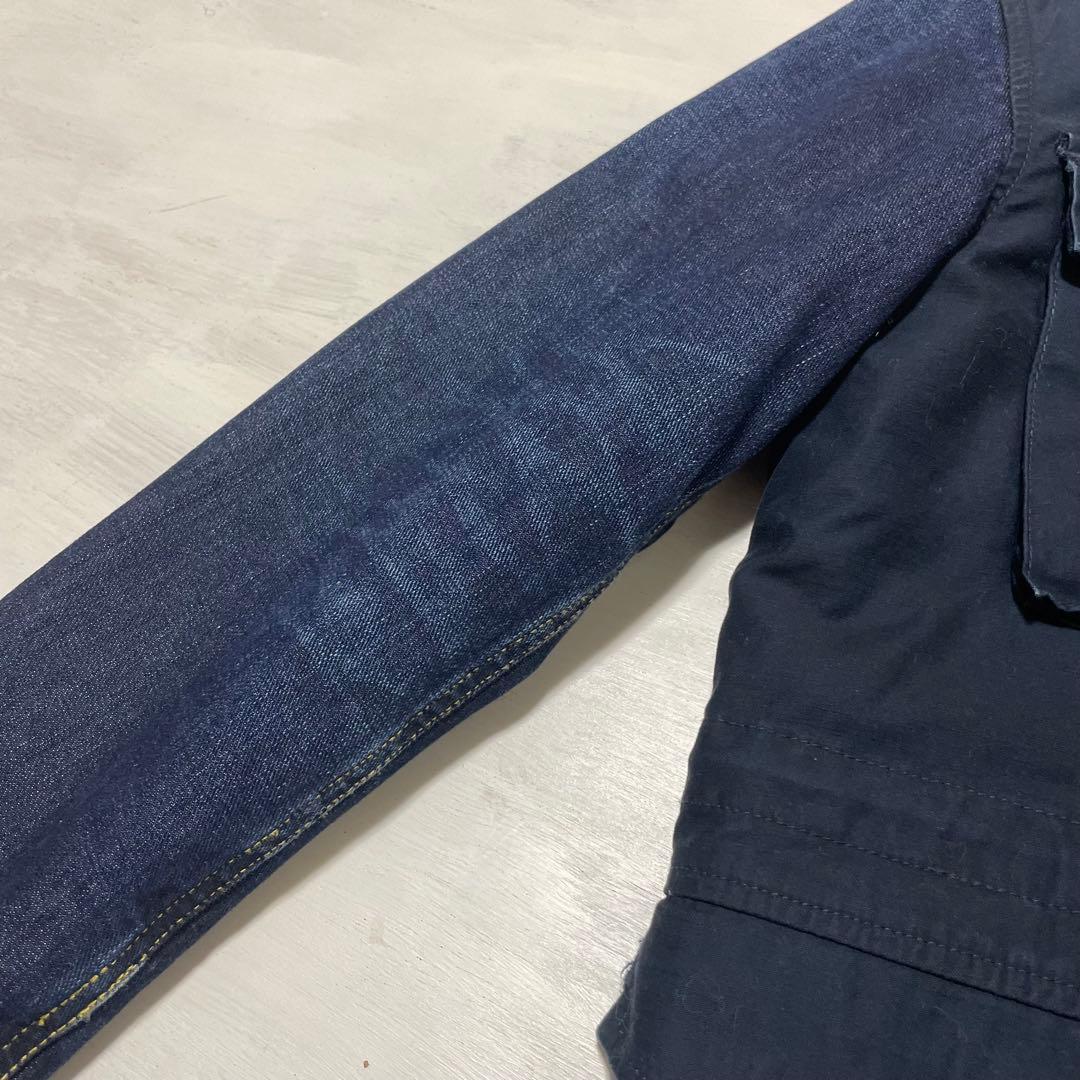 ALPHA LEE STORM RIDER M-65 デニム ジャケット