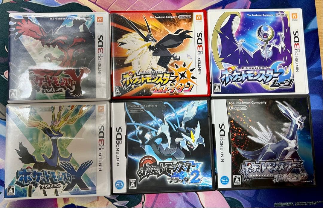 ポケモン　DS 3DS ソフト まとめ売り