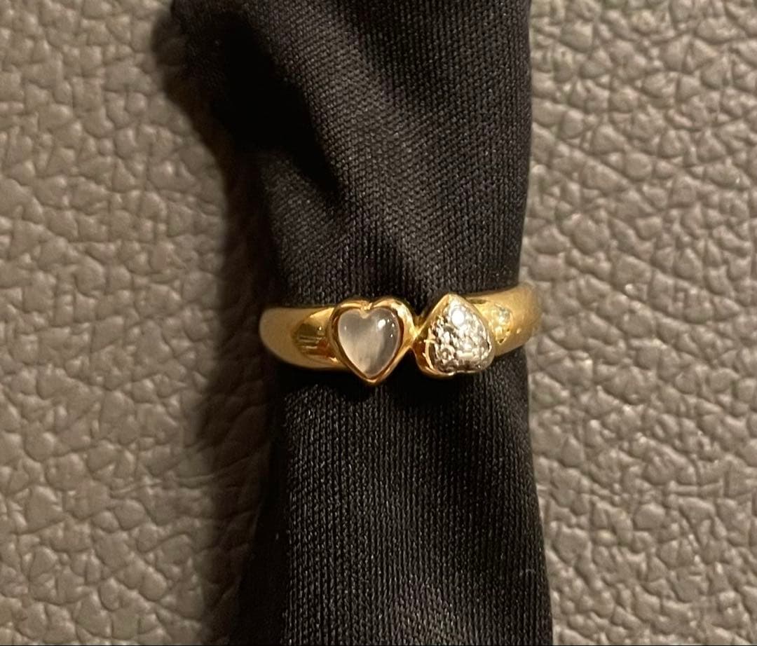 ヴァンドーム青山　ハートモチーフ　ネックレス&リング