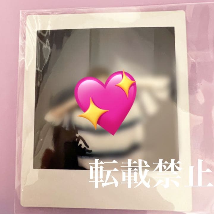 ATEEZ サン　サイン入りポラロイド