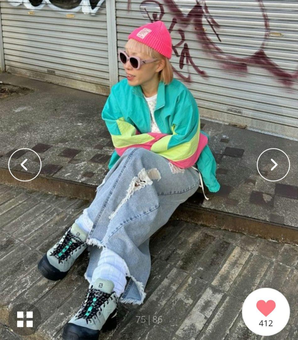 Alley Tokyo 配色切替ジャンパー