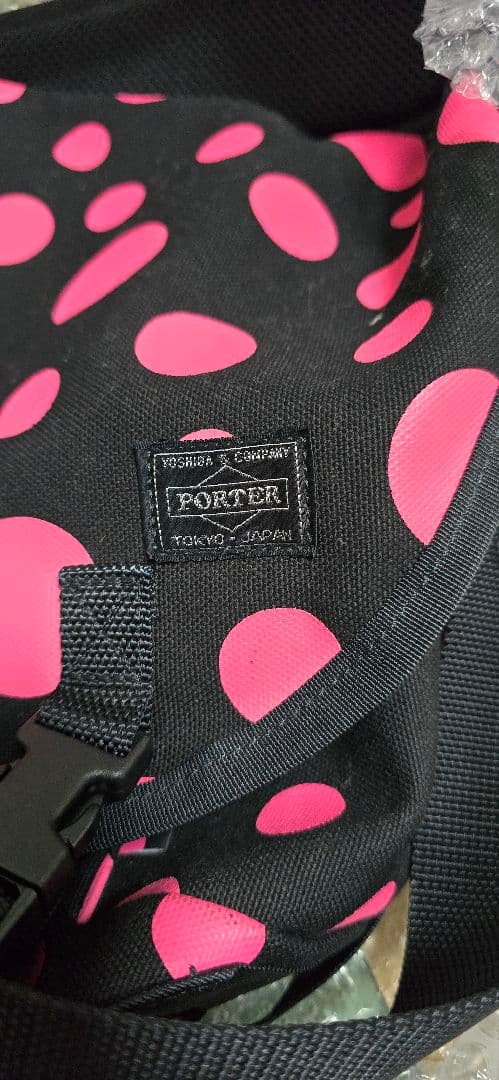 PORTER ドット柄 メッセンジャーバッグ 草間彌生 トリプルコラボ