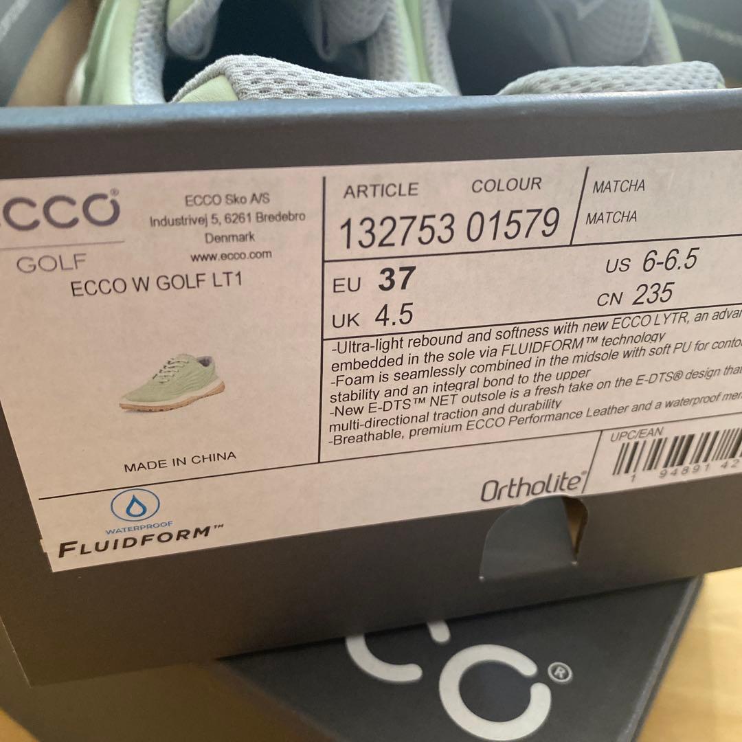 新品　ECCO　レディースゴルフシューズ LT1 23.5cm