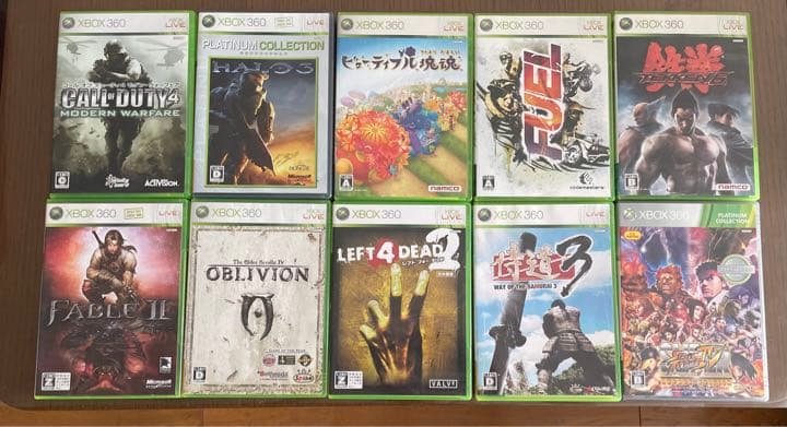 Xbox360+ソフト10点　(バラ売り不可)