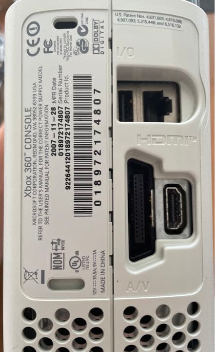 Xbox360+ソフト10点　(バラ売り不可)