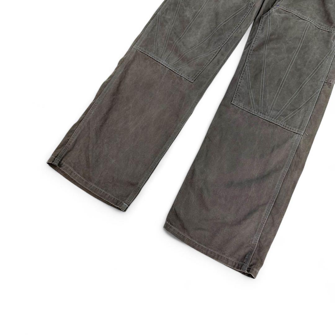 【抜群のシルエット】 Needles ペインターパンツ TALON ダブルニー