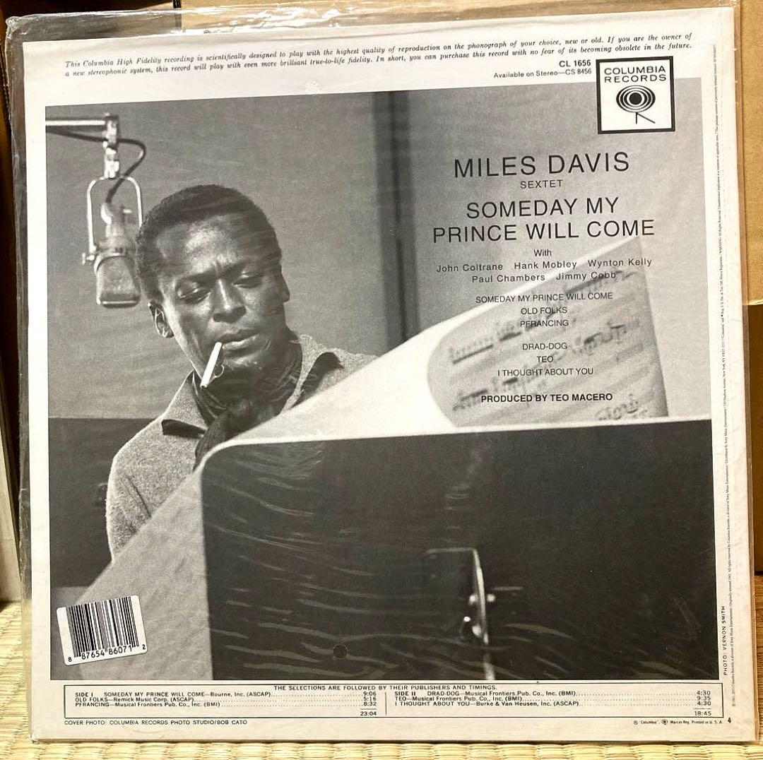 洋楽 Miles Davis Someday My Prince Will Come
