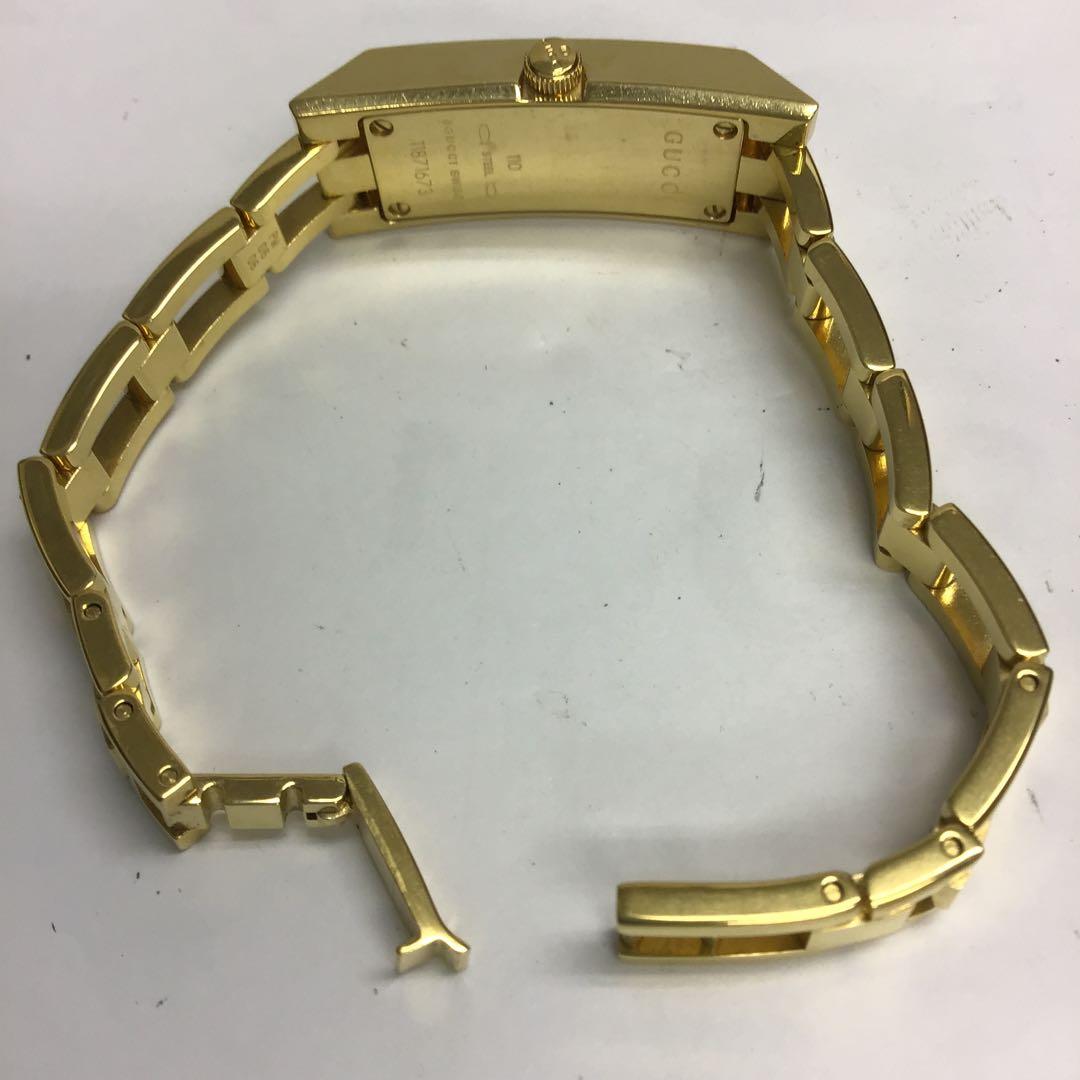 ❣️GUCCI グッチ❣️110レディースウォッチ ゴールド クォーツ　スイス製