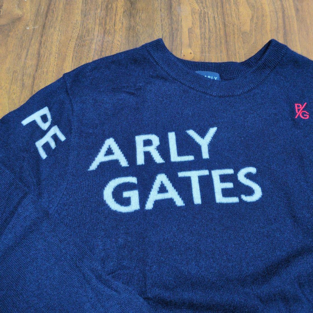 PEARLY GATES ネイビー セーター