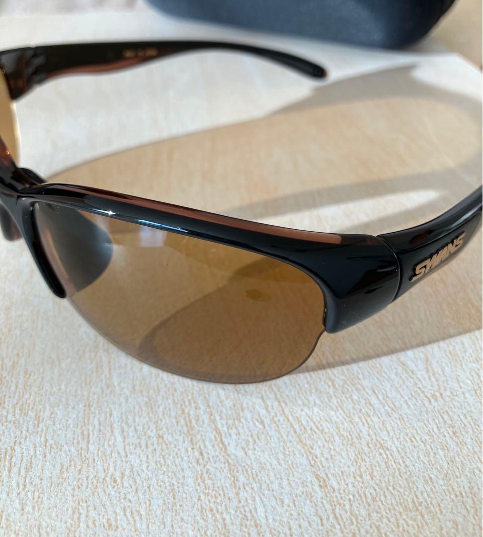SWANS LUNA スポーツサングラス ブラウンレンズ