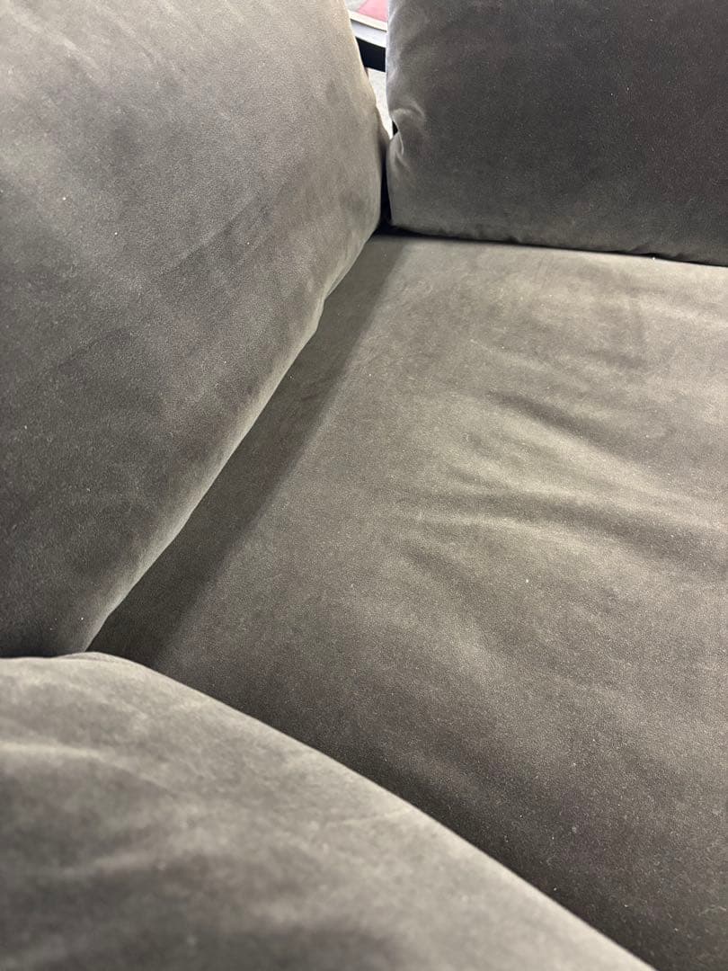 【女性オーナー】GART ガルト　ダークグレー 1人掛けソファ