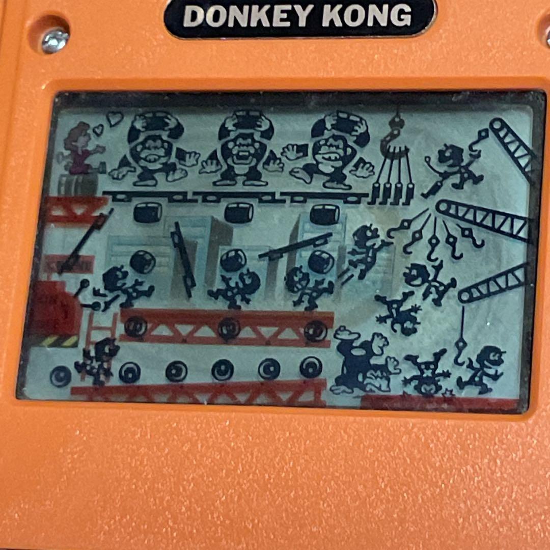 希少　当時物　2点　ドンキーコング & ウオッチマンゴルフ　液晶ゲーム