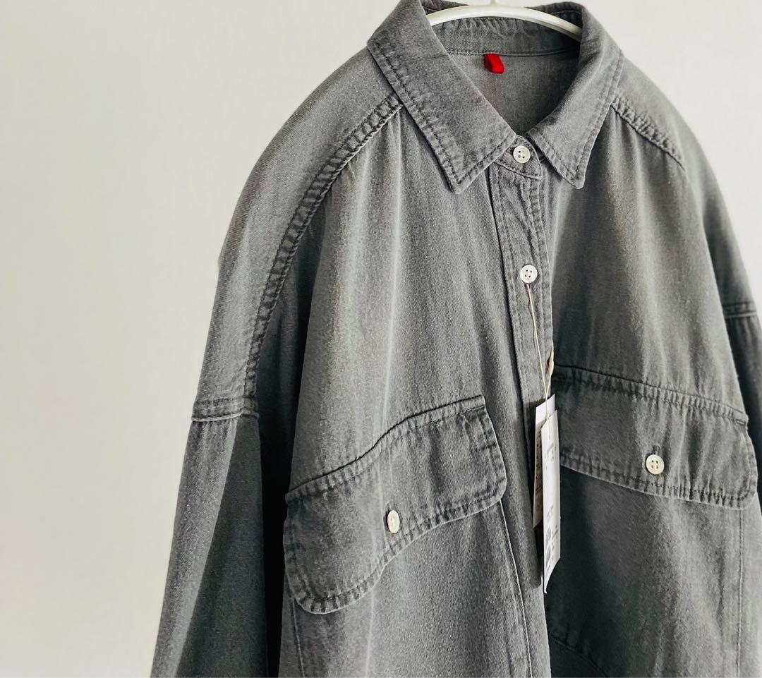 RIVE DROITE MONN.:. 【名品】 Lightビッグデニムシャツ