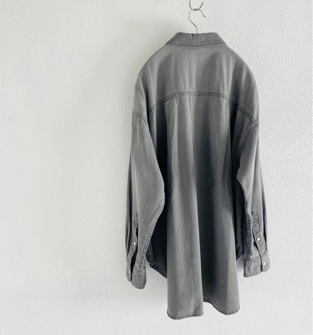 RIVE DROITE MONN.:. 【名品】 Lightビッグデニムシャツ