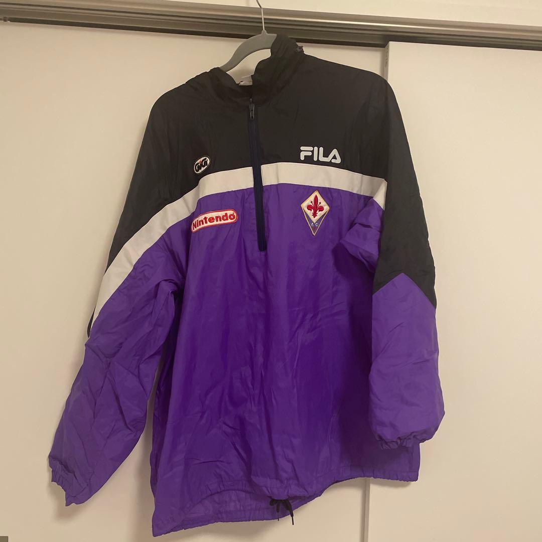 ナイロンジャケット、90's FILA フィオレンティーナ。