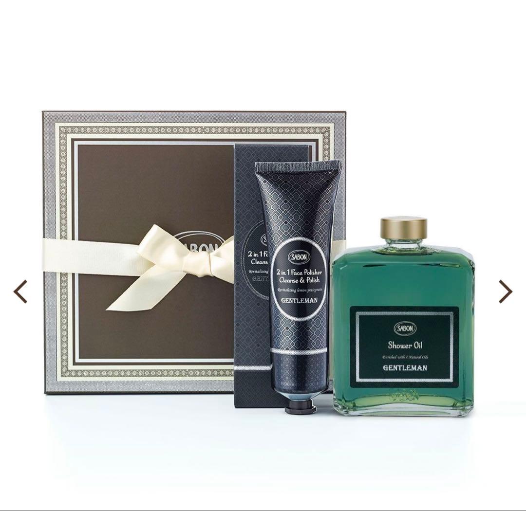 SABON サボン　ジェントルマン　シャワーオイルギフトセット　新品未使用
