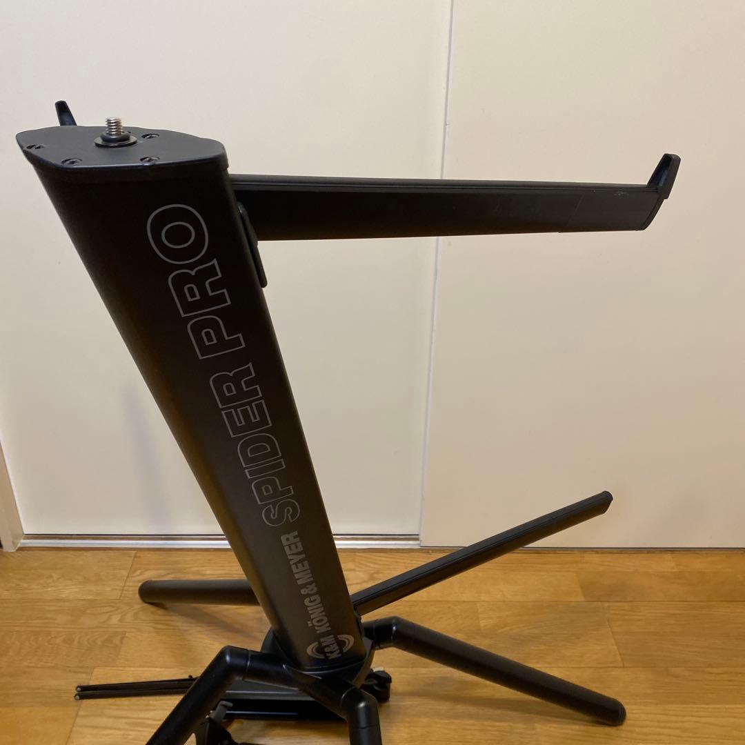 K&M キーボードスタンド　BABY SPIDER PRO 二段　アーム　追加有