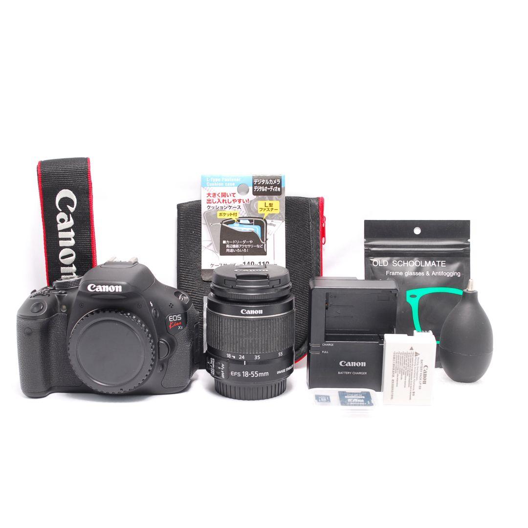 ❤即購入1000円OFF ❤Canon Kiss X5 手ブレ補正 レンズキット