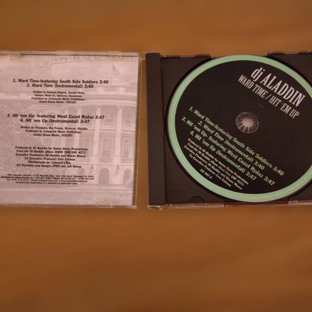 洋楽 G-rap dj Aladdin WARD TIME / HIT 'EM UP
