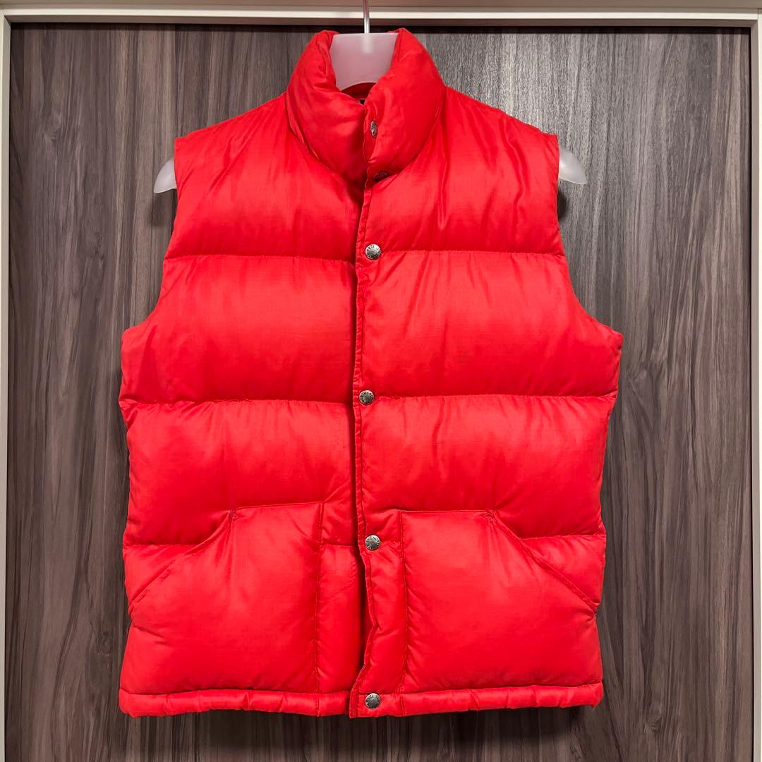 【ヴィンテージ】THE NORTH FACE ダウンベスト Sサイズ 茶タグ