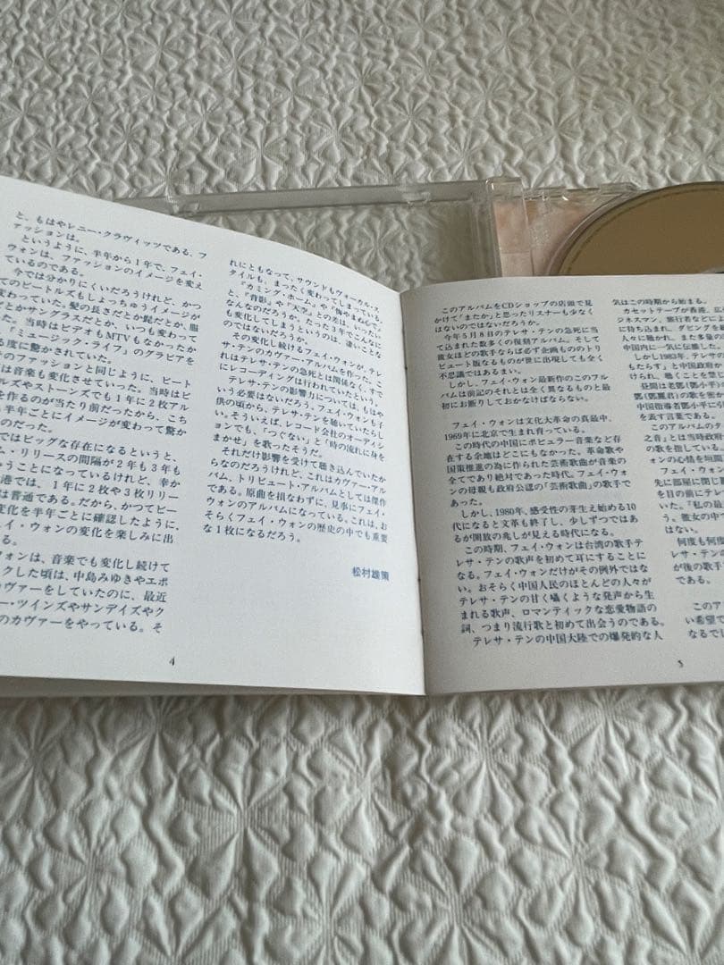 見本盤フェイ•ウォン王靖雯/マイ•フェイヴァリット非靡靡之音 /95年日本盤帯付