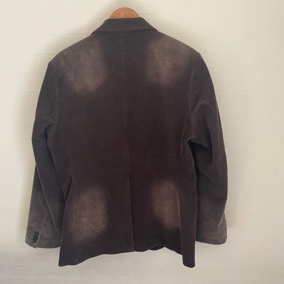 【CLEL】アンティークデザイン コーデュロイテーラードジャケット ブラウン M