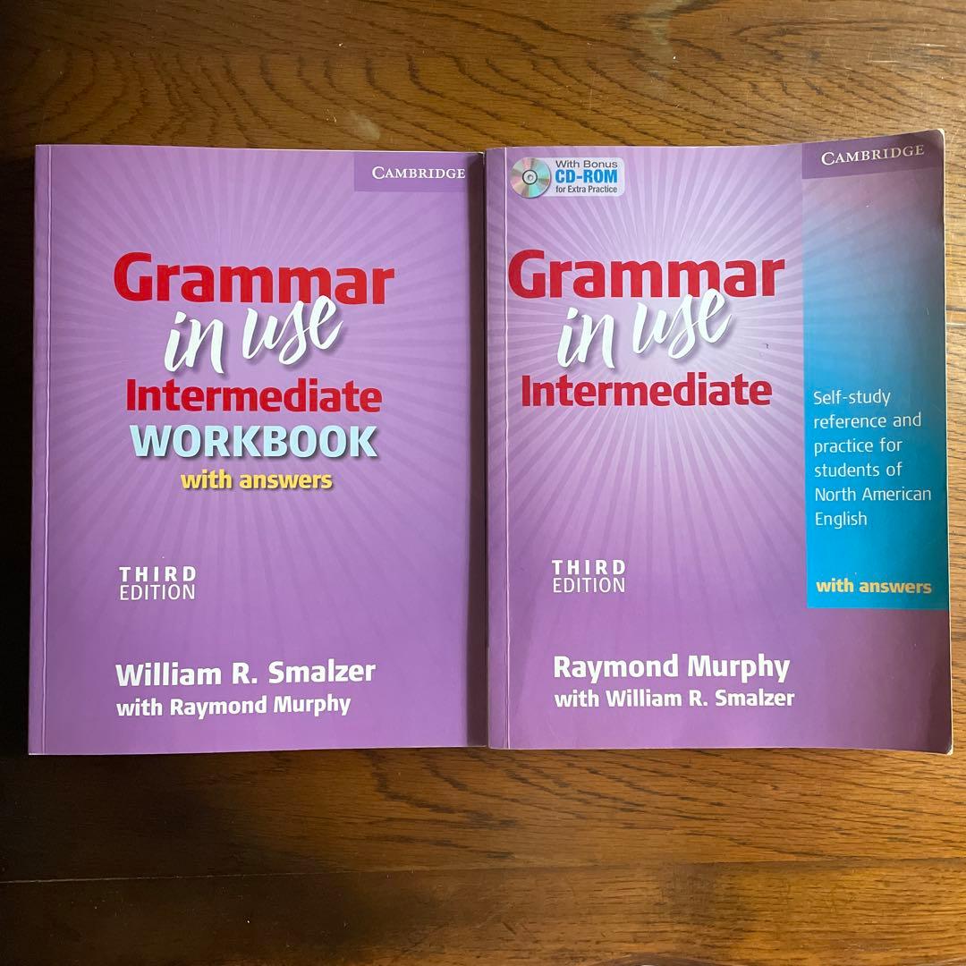 Grammar in Use Intermediateテキスト&Workbook