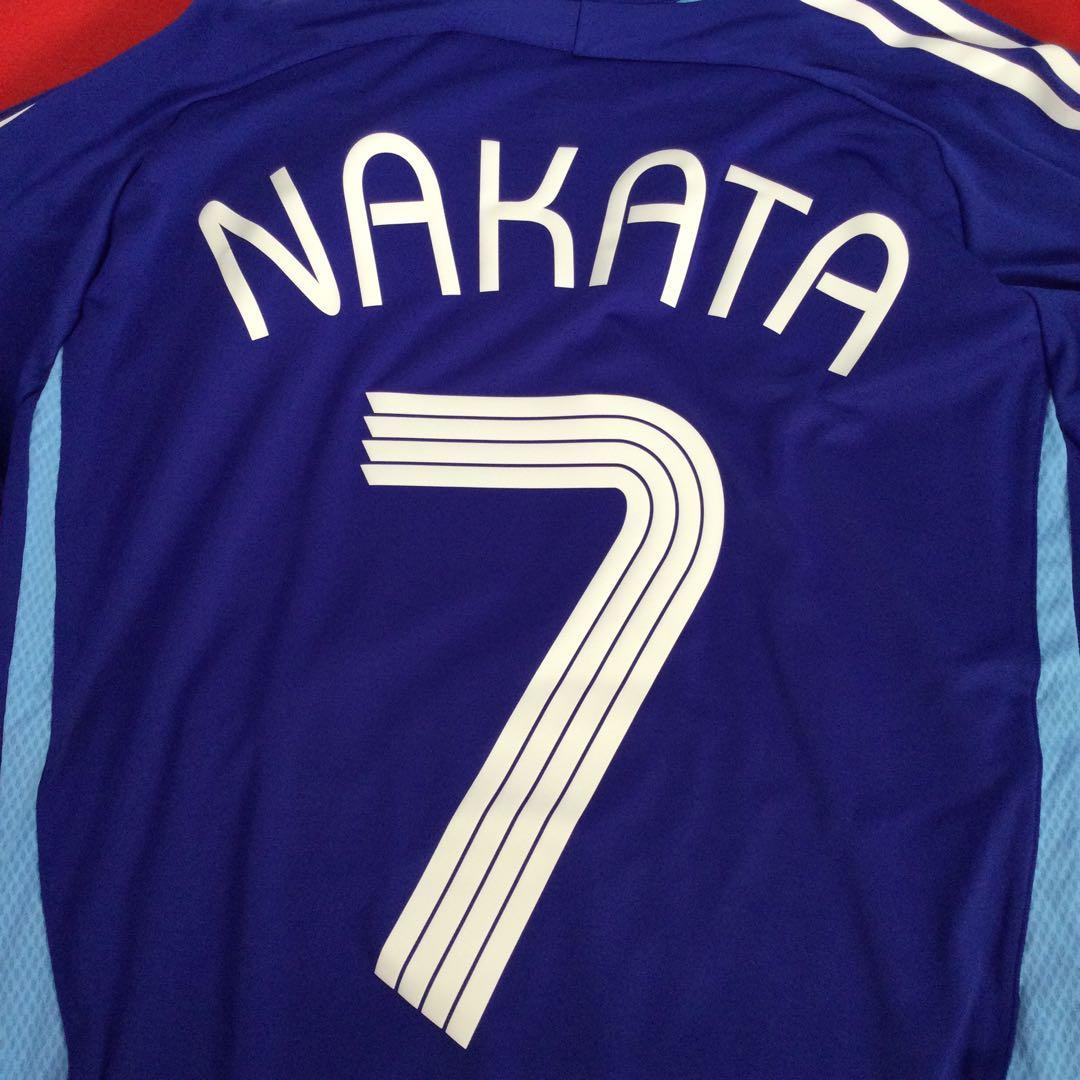 日本代表 中田英寿 2006年 記念ユニフォーム　Lサイズ　ジャパンブルー