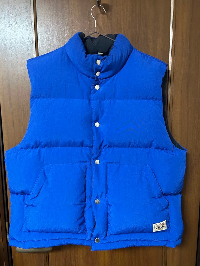 ジャケット・アウター STUSSY REVERSIBLE DOWN WORKGEAR VEST
