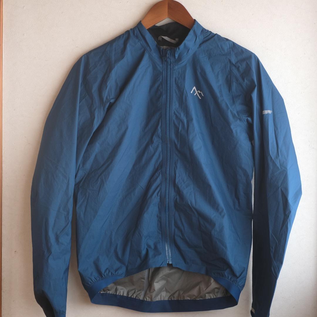7mesh セブンメッシュ サイクルジャケット ウィンドブレーカー ブルー 美品
