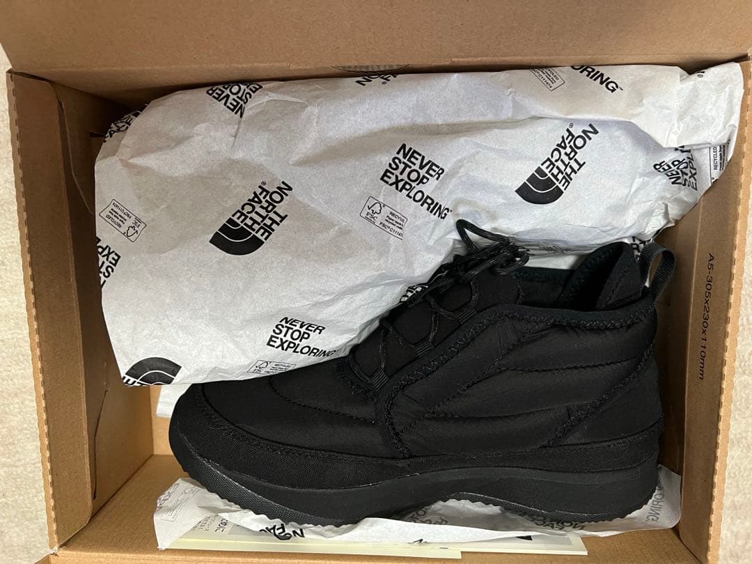 ザ・ノースフェイス　ウィメンズ　ヌプシ チャッカ　TNFブラック