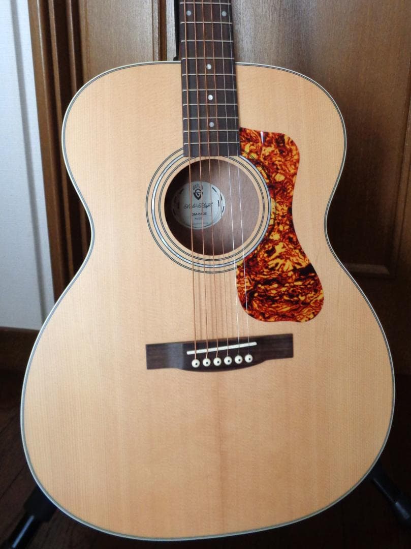 GUILD OM-240E NAT　新品同様！ エレアコ　純正ギグバッグ付属