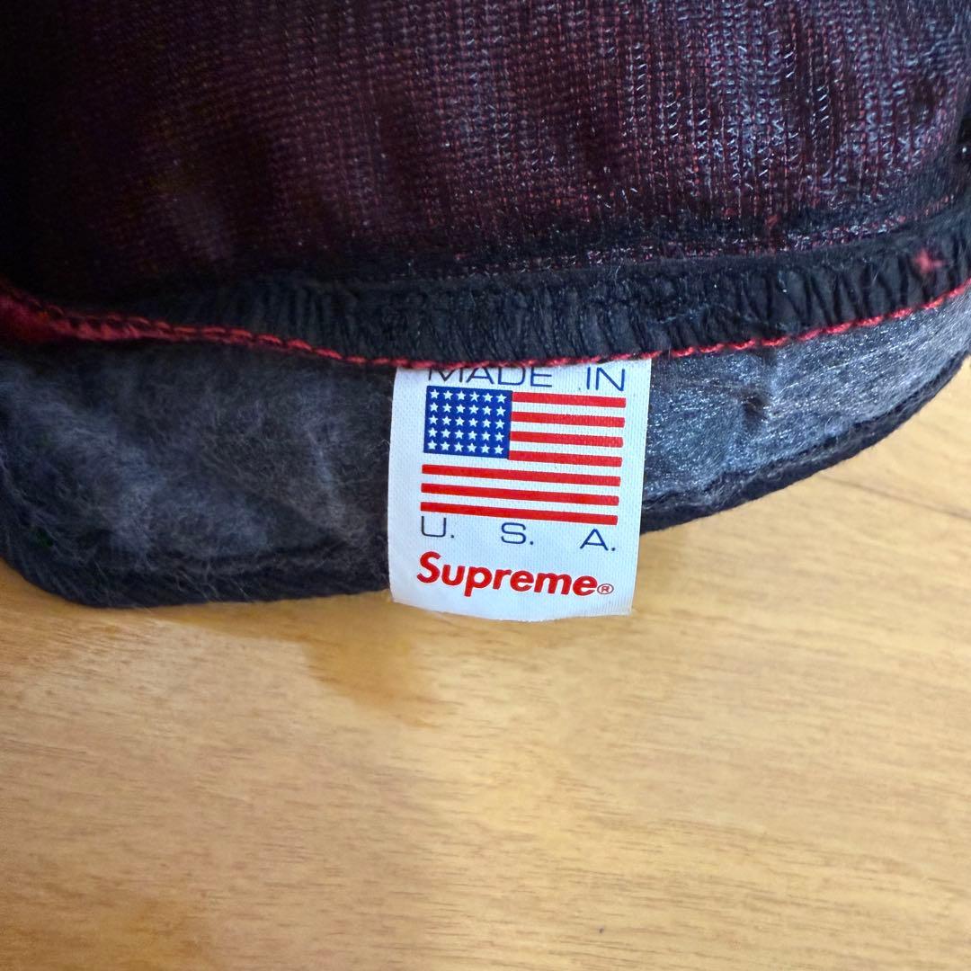 Supreme Corduroy Camp Cap レッド 12aw