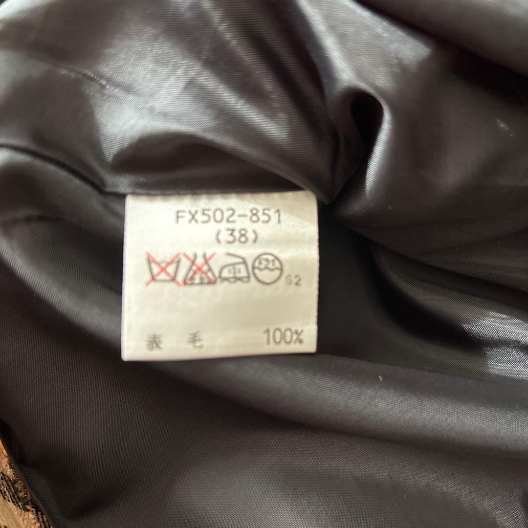 Burberrys BLUE LABELチェック柄 タイトスカート 38