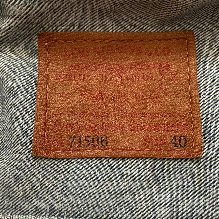 p*o様 【大戦モデル】Levi’s 71506XX 復刻 1st 赤耳 BIG