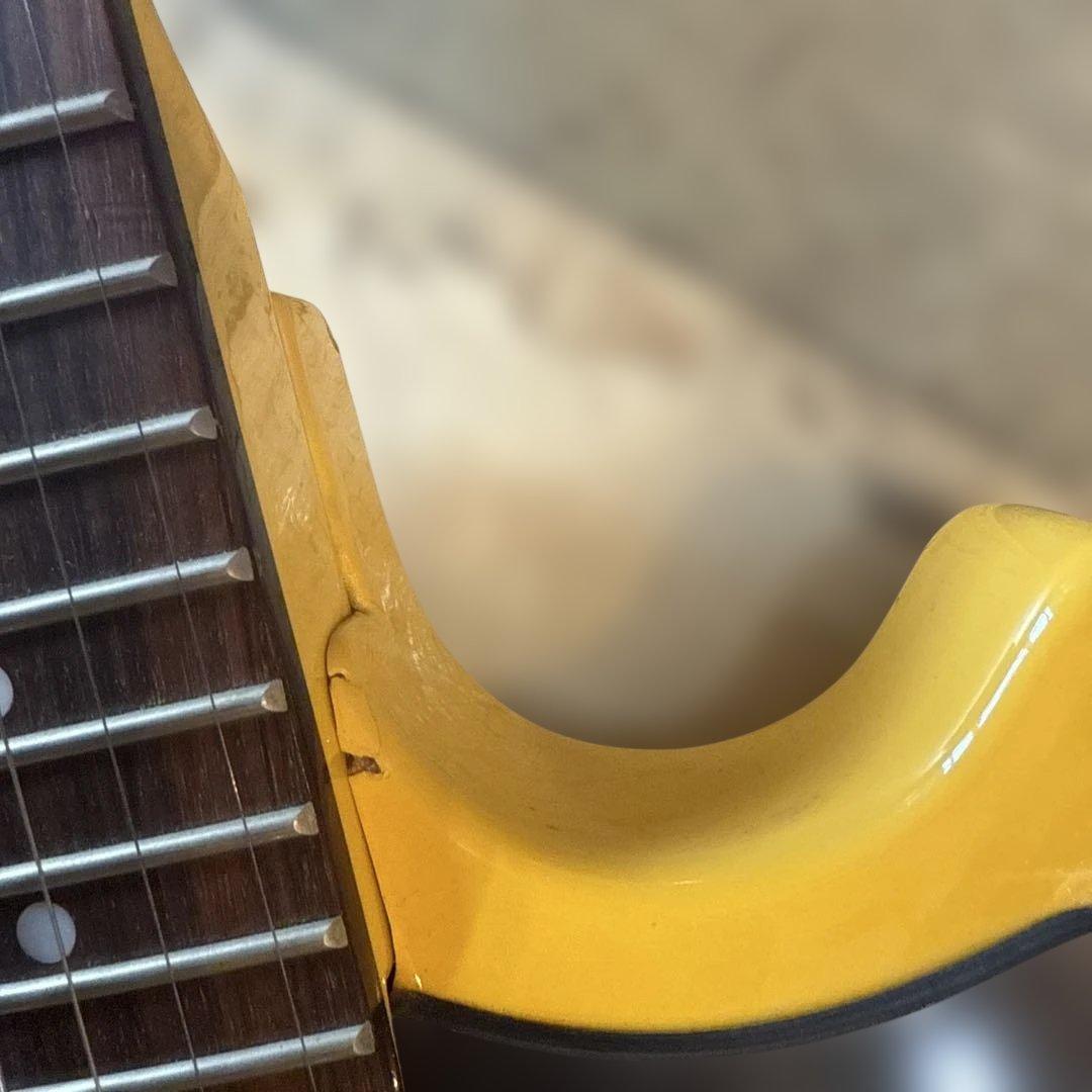 レスポールジュニア　 イエロー ソリッドボディ エレキギター