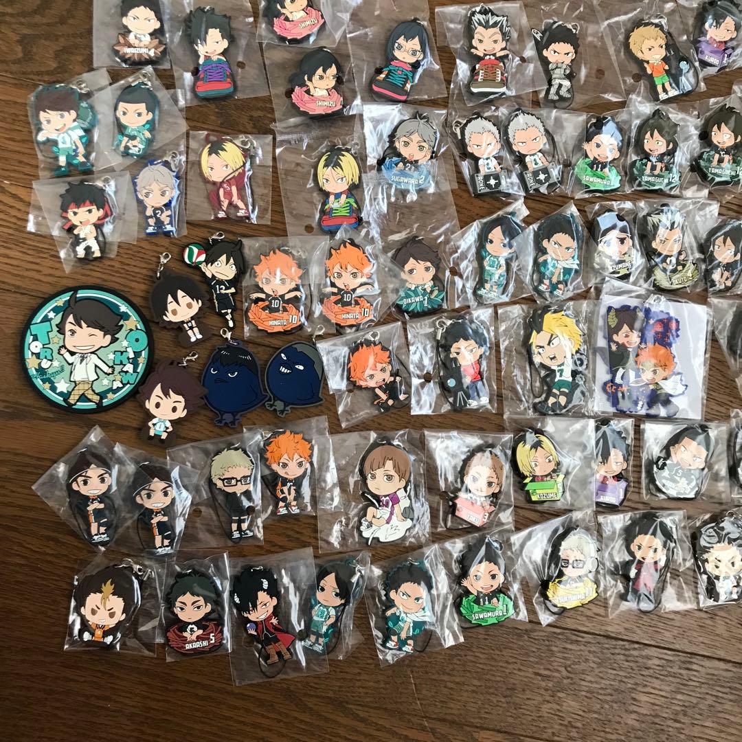 値下げ❤新品未開封★ハイキュー ラバーストラップ115コ　景品　一番くじラバスト