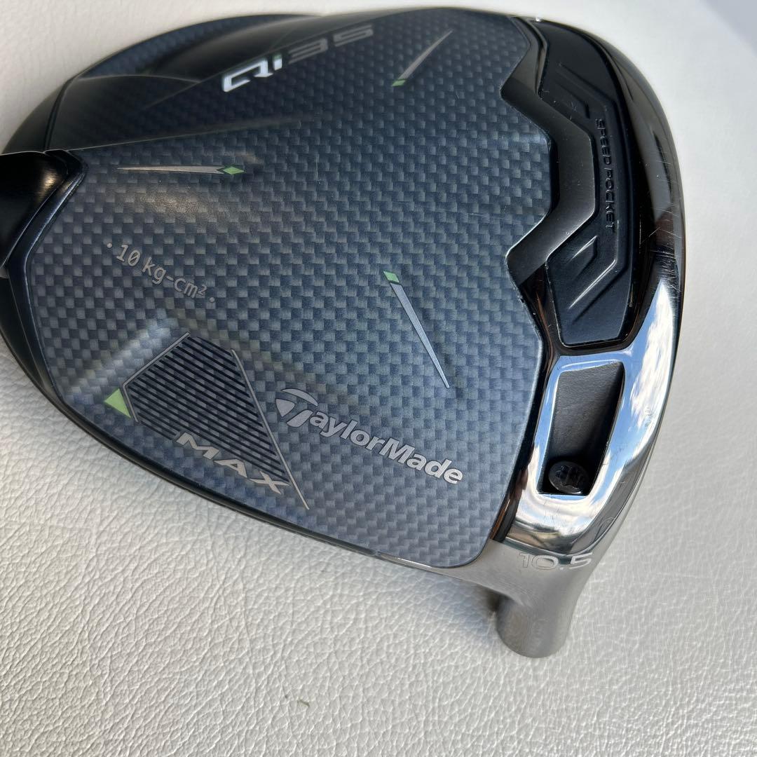 テーラーメイド Qi35 MAX ドライバー 10.5度 ヘッド 単体