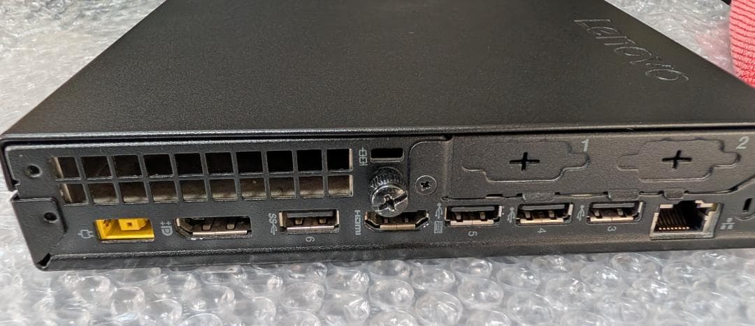 ミニPC Lenovo tiny m75q-1 (Ryzen 5 Pro 2400GE)
