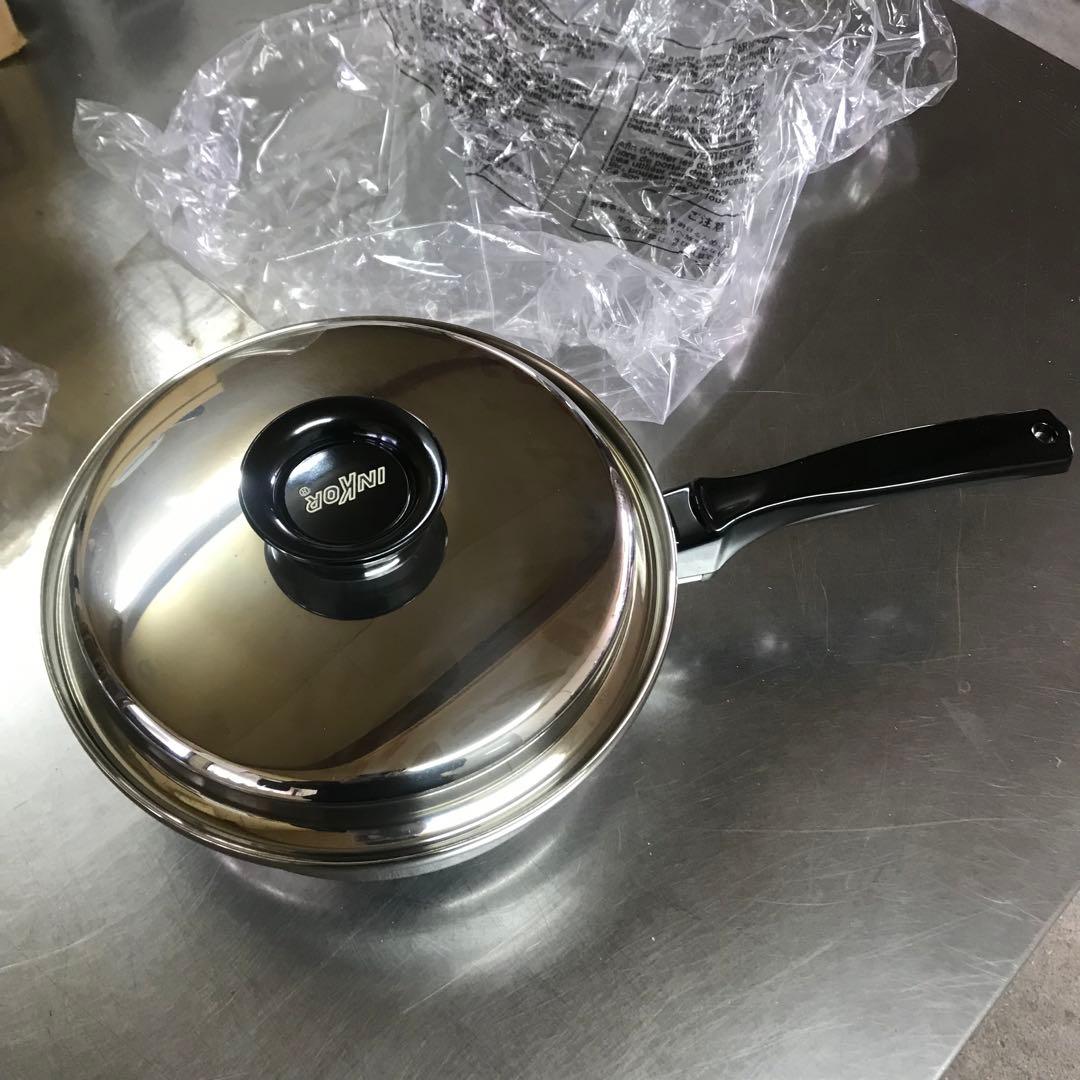 ＩＨ対応　2コートフタ付き　新品　インコア　ウイスコ